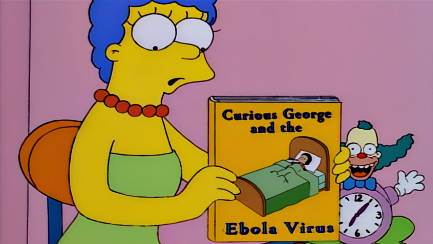 The Simpsons Season 9 Episode 4 - Curious George And The Ebola Virus
